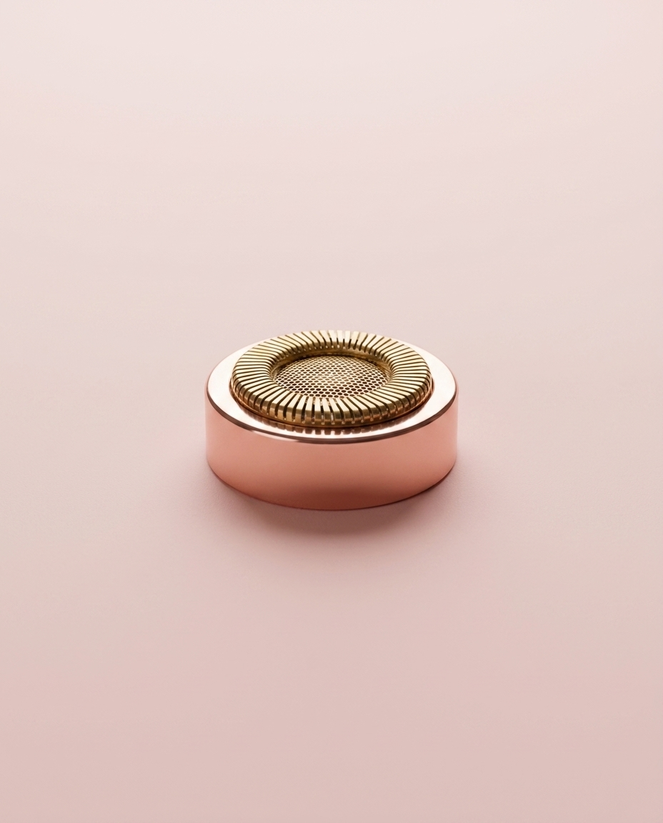 Bredare rakhuvud för Elviria Beauty, roséguld, fristende produktbild